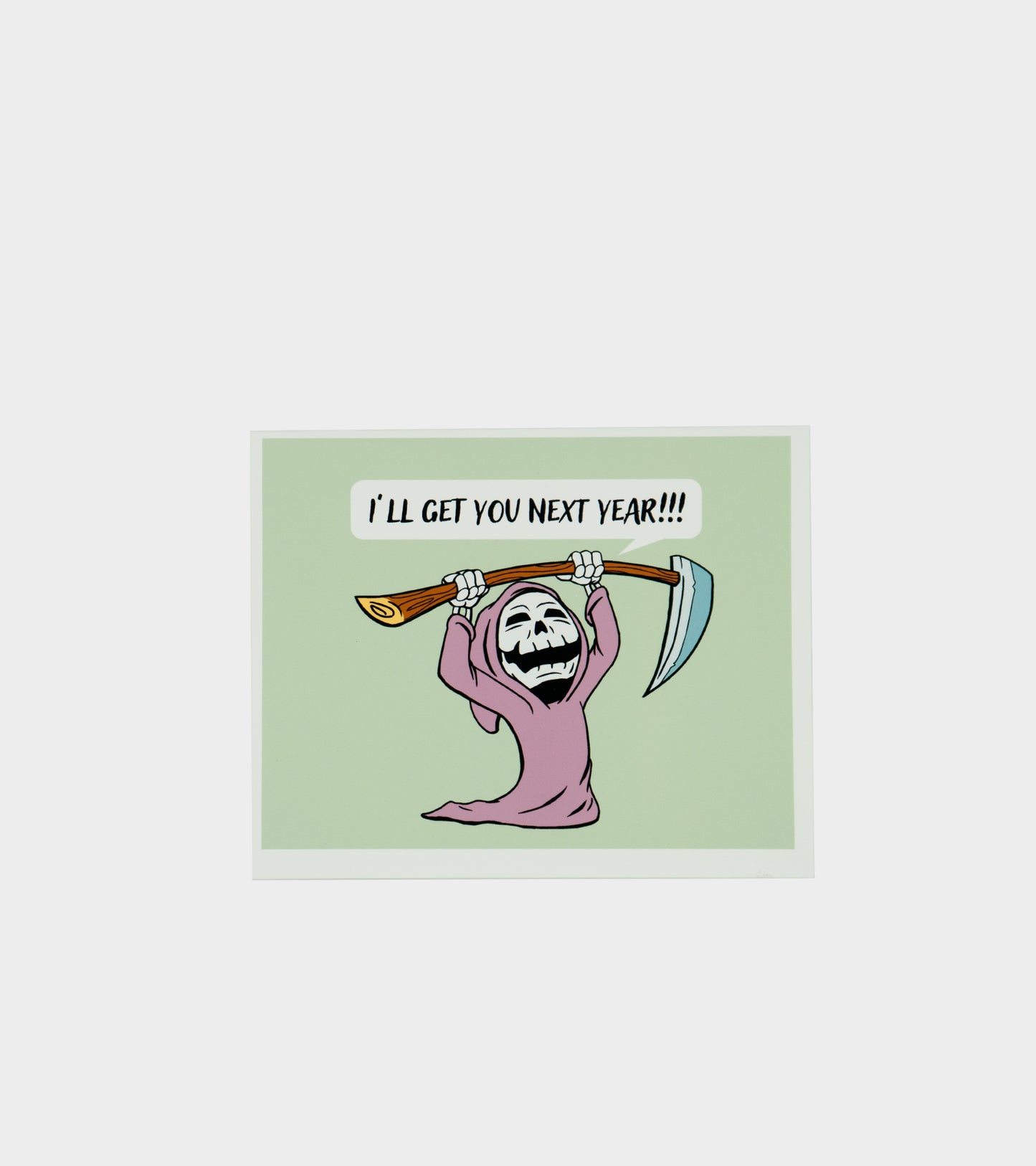 Art Cards - Not Today Death