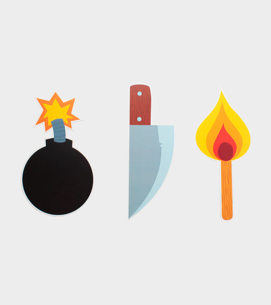 The Book Killer Bookmarks- Dangerous Pack