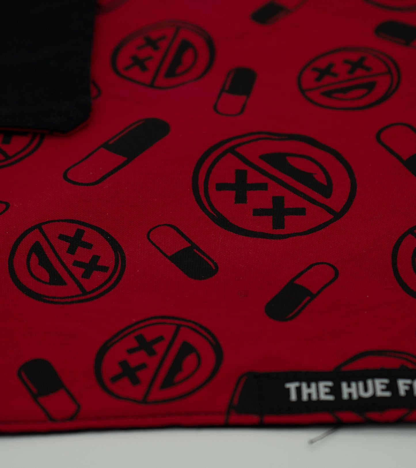 The Hue Hankie - Happy Pills Red (B Grade*)