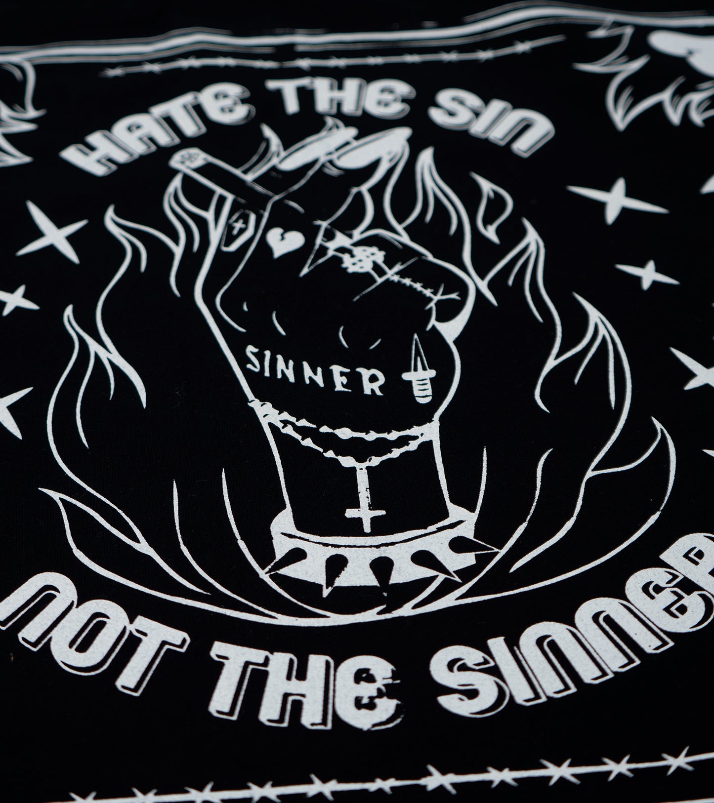The Hue Hankie XL - Sinner Black (B Grade*)