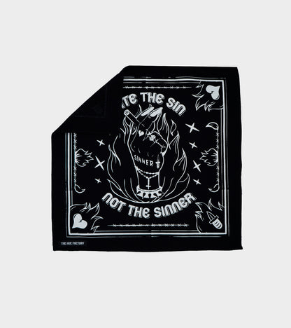 The Hue Hankie XL - Sinner Black (B Grade*)