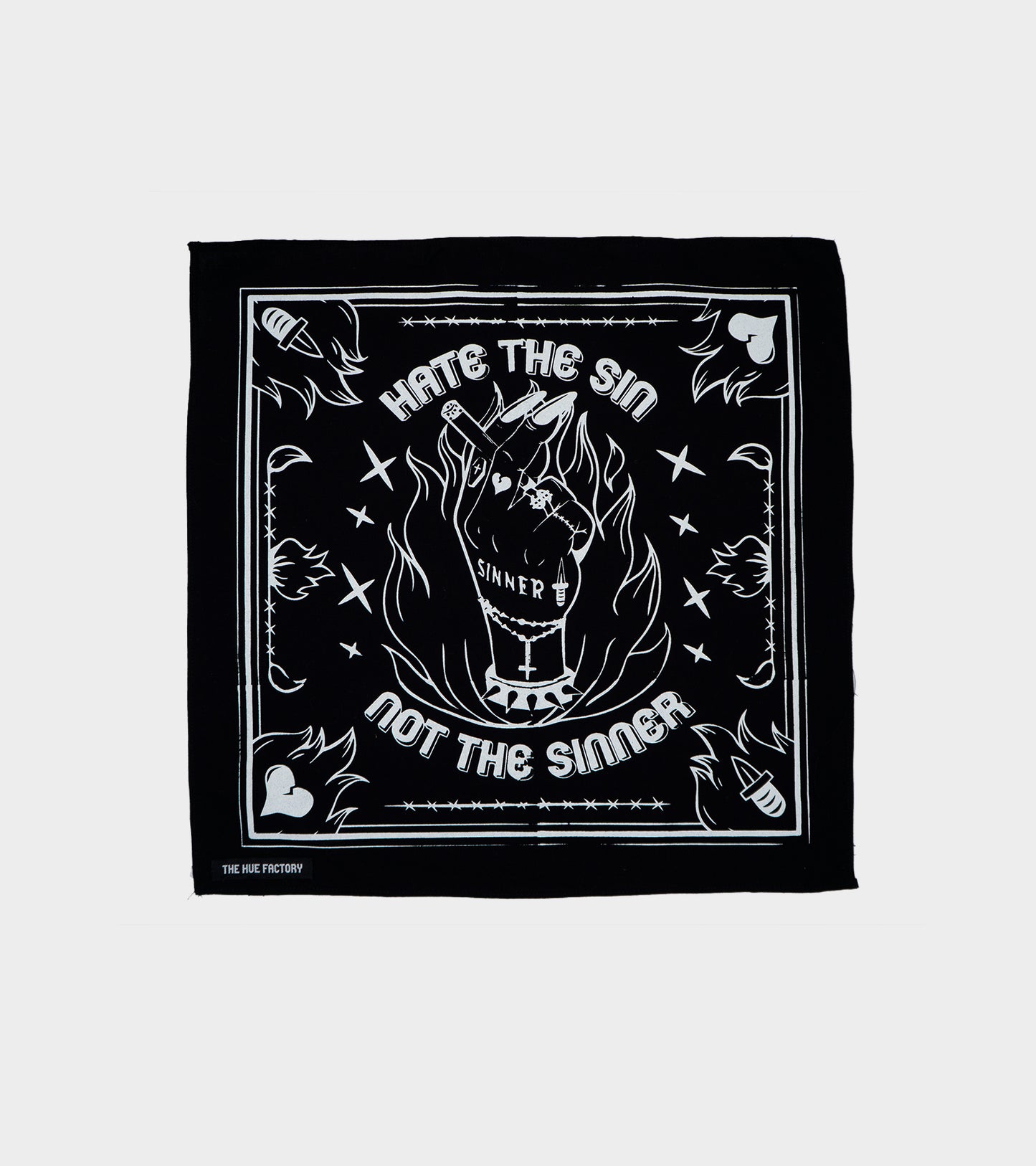 The Hue Hankie XL - Sinner Black (B Grade*)