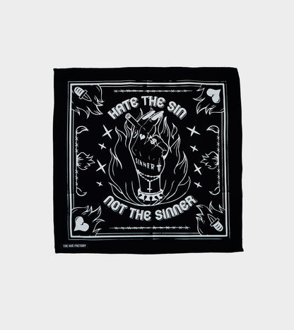 The Hue Hankie XL - Sinner Black (B Grade*)
