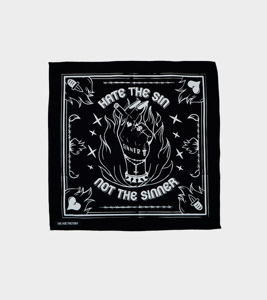 The Hue Hankie XL - Sinner Black (B Grade*)