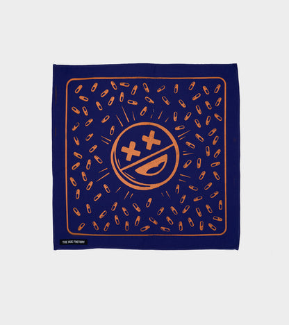 The Hue Hankie XL- Happy Pills Purple Orange (B Grade*)