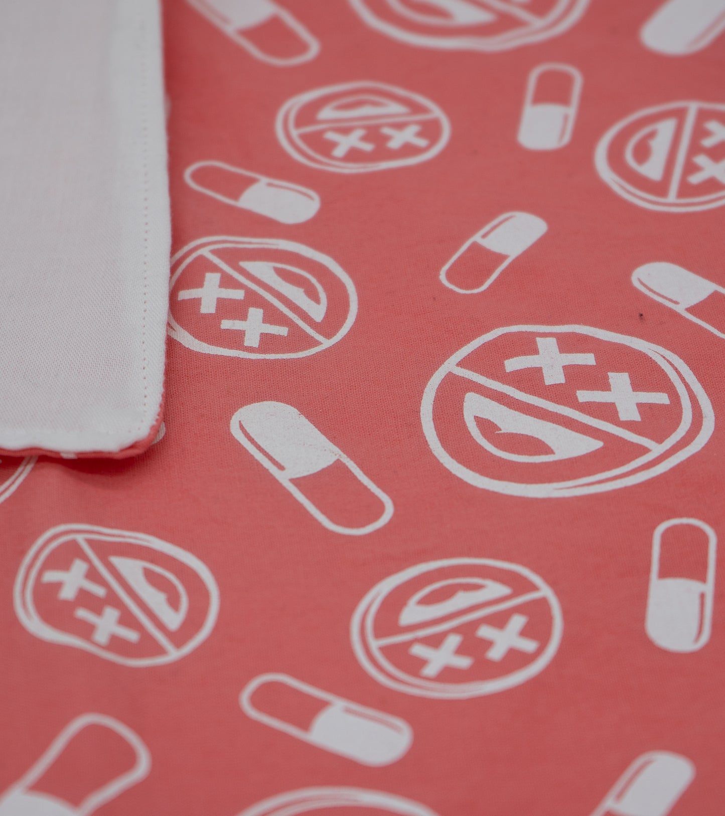 The Hue Hankie - Happy Pills Pink (B Grade*)