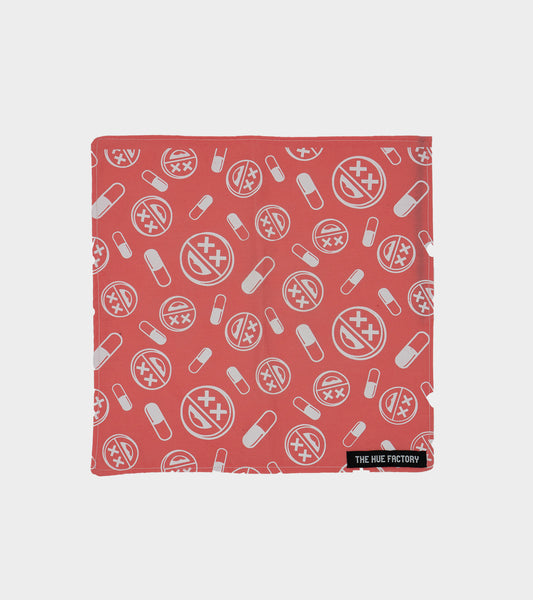 The Hue Hankie - Happy Pills Pink (B Grade*)