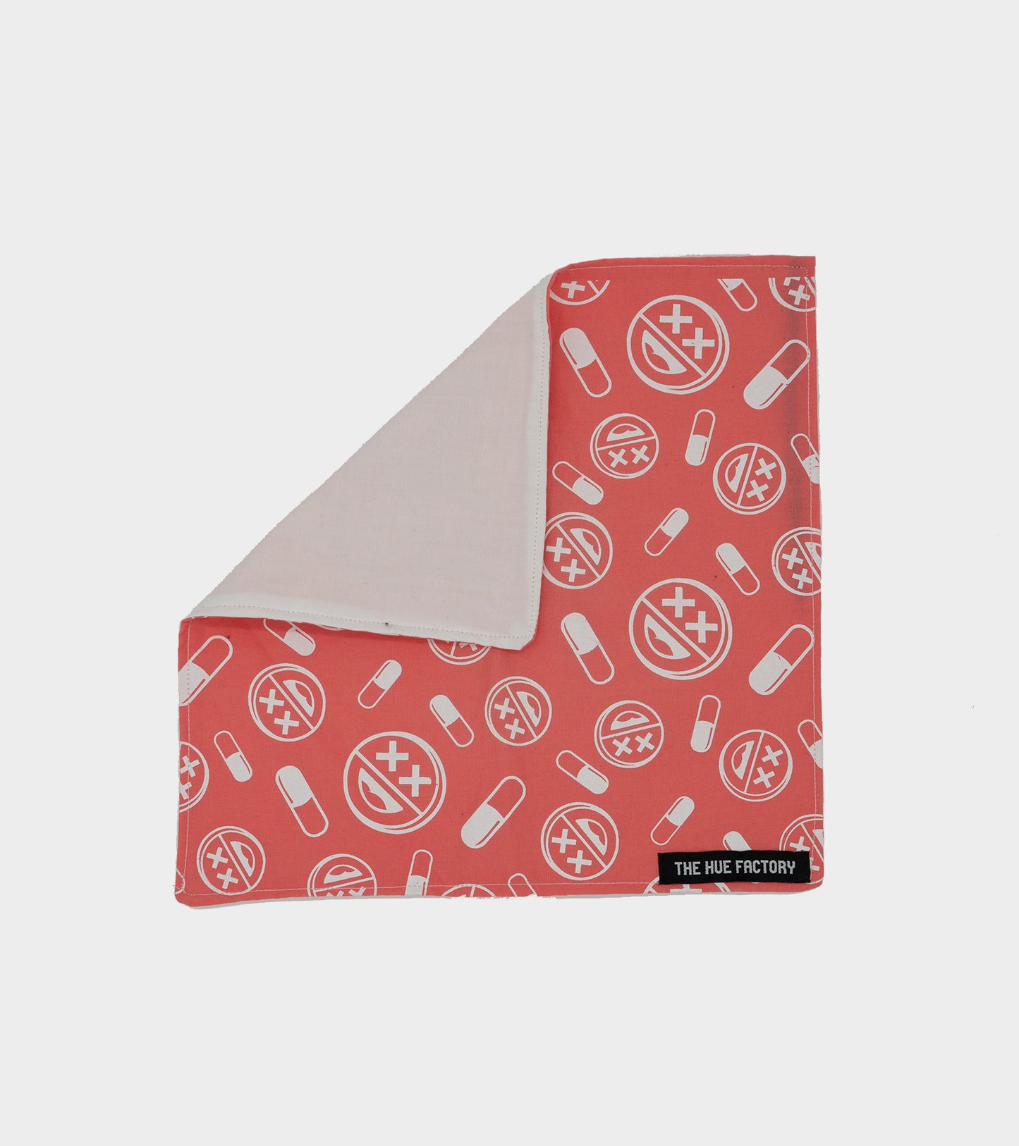 The Hue Hankie - Happy Pills Pink (B Grade*)