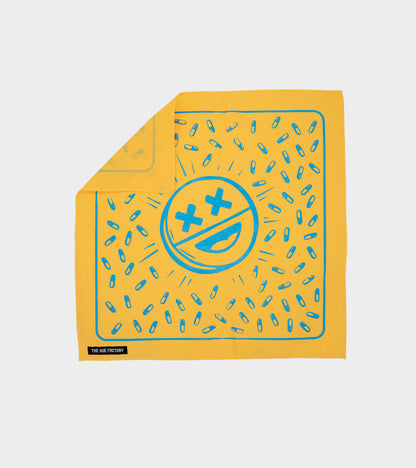 The Hue Hankie XL - Happy Pills Yellow/Blue (B Grade)