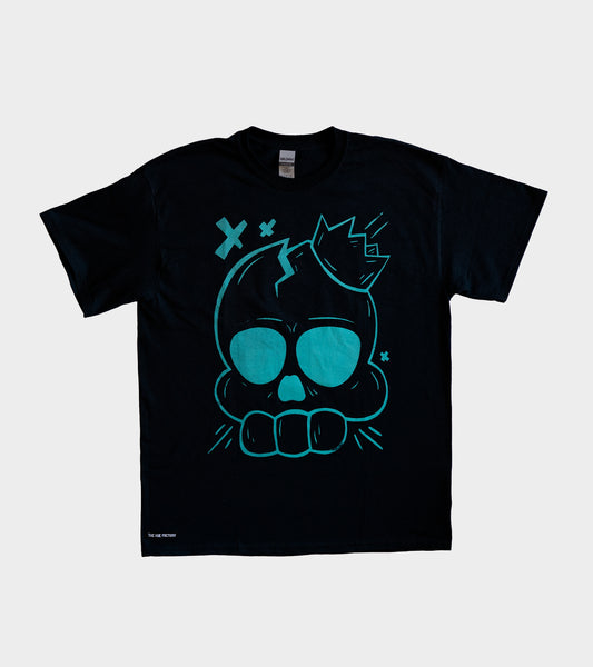 The Tee Shirt - Skull King Black/Blue (B Grade*)